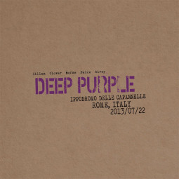 DEEP PURPLE - LIVE IN ROME 2013 - 2CD