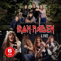 IRON MAIDEN - LIVE (RADIO BROADCAST FROM EARLY YEARS) - 6CD