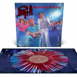 DEATH - SPIRITUAL HEALING (RED/CYAN/BLACK SPLATTER VINYL) - LP