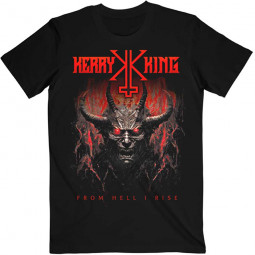 KERRY KING - FROM HELL I RISE COVER - TRIKO