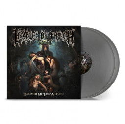 CRADLE OF FILTH - HAMMER OF THE WITCHES (SILVER VINYL) - 2LP
