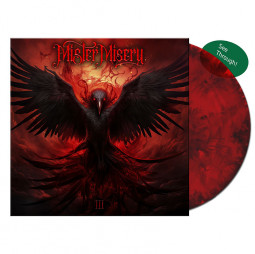 MISTER MISERY - MISTER MISERY (RED/BLACK SPLATTER VINYL) - LP