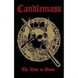 CANDLEMASS - THE DOOR TO DOOM - TEXTILNÍ PLAKÁT