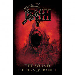 DEATH - THE SOUND OF PERSEVERANCE - TEXTILNÍ PLAKÁT