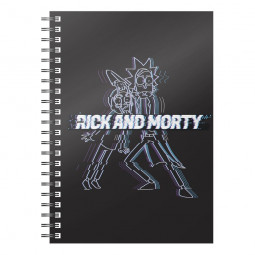 Rick & Morty Notebook Glitch