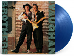 VAUGHAN BROTHERS - FAMILY STYLE (TRANSLUCENT BLUE COLOURED VINYL) - LP