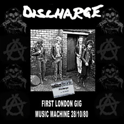 DISCHARGE - LIVE AT THE MUSIC MACHINE 1980 (CLEAR VINYL) - LP
