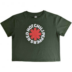 RED HOT CHILI PEPPERS - CLASSIC ASTERISK (CROP TOP) (GIRLIE) - TRIKO