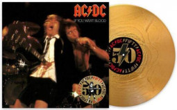 AC/DC - IF YOU WANT BLOOD ... YOU'VE GOT IT (GOLD METALLIC) - LP