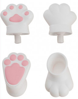 Original Character Parts for Nendoroid Doll Figures Animal Hand Parts Set (White)