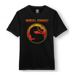 Mortal Kombat T-Shirt Logo Size S