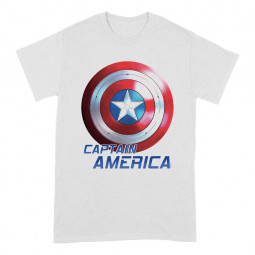 The Falcon and the Winter Soldier T-Shirt Captain America Shield Size XL