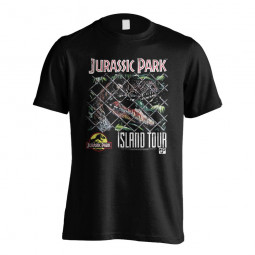 Jurassic Park T-Shirt Island Tour Size M