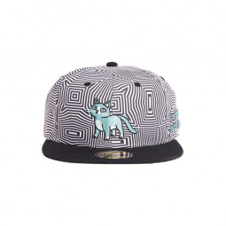 Rick and Morty Snapback Cap Outer Space Cat