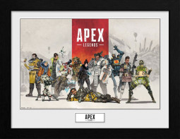 Apex Legends Collector Print Framed Poster Group
