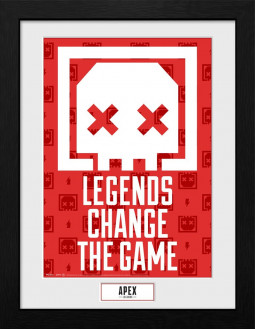 Apex Legends Collector Print Framed Poster Legends Change The Game