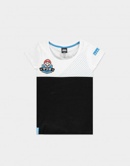 Nintendo Ladies T-Shirt Team Mario Size S