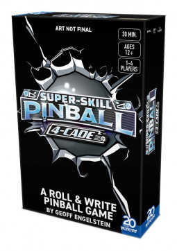Super-Skill Pinball: 4-Cade Board Game *English Version*