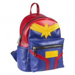 Captain Marvel Casual Fashion Backpack Suit  22 x 23 x 11 cm