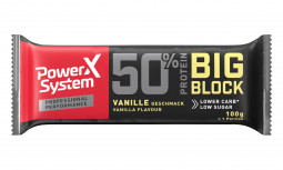 Power System Big Block 50% Vanilla Bar 100g